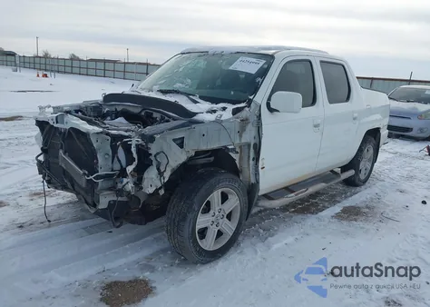 2013 Honda Ridgeline Rtl from USA, damaged, VIN 5FPYK1F57DB001070